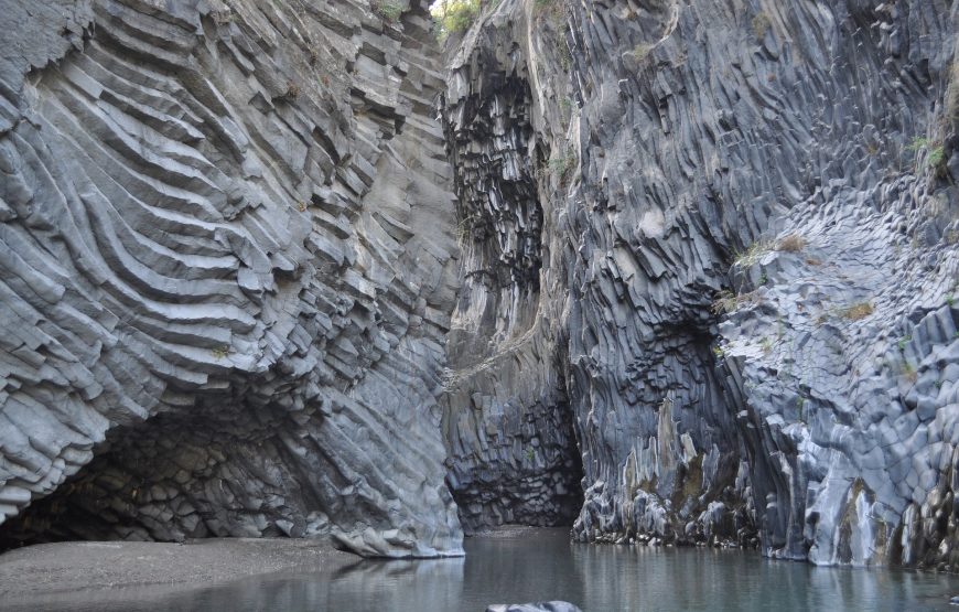 Sicilian Delights: Acicastello, Alcantara Falls, Taormina, Savoca, Messina, Aeolian Island